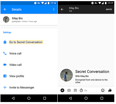 Read Secret Conversations on Messenger without Being Seen on iPhone-fb account step 3