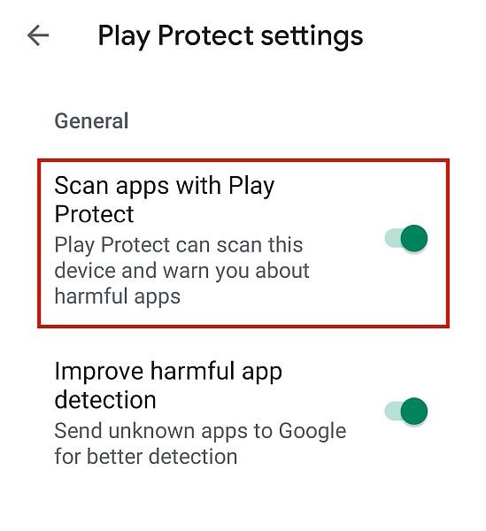 Read others telegram messages for free disable scan apps with play protect