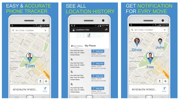 Free Cell Phone Tracker by Number -phone tracker app