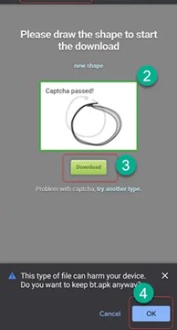 draw the captcha