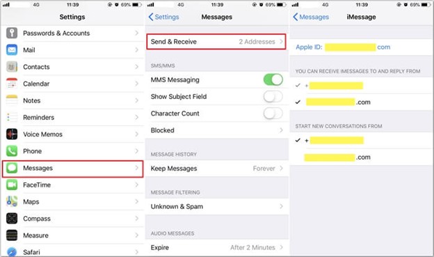 Set Up Text Messages Forward to Your Phone