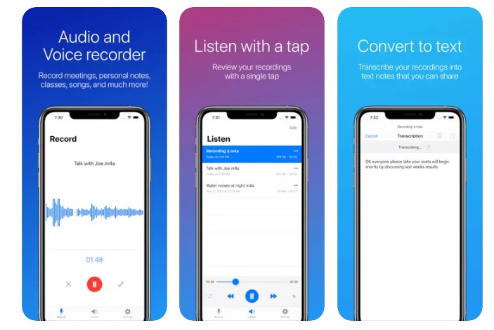 easy voice recorder