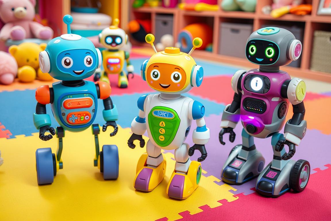 Fun Robot Toys for Kids: Interactive Learning Pals