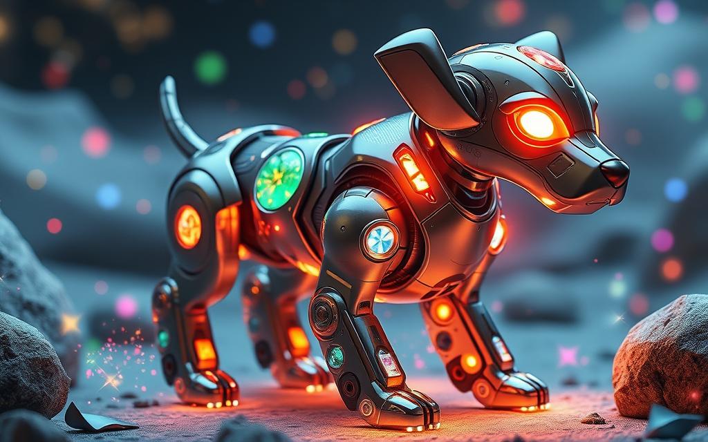 Sparkles Robot Dog: Your Glittering Canine Companion